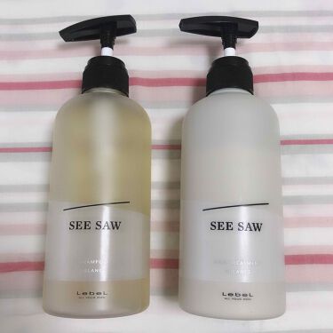 See Saw ヘア スキャルプシャンプー ヘアトリートメント ルベルの口コミ ルベル Seesaw バランス 仕上がり By ぴーち 混合肌 Lips