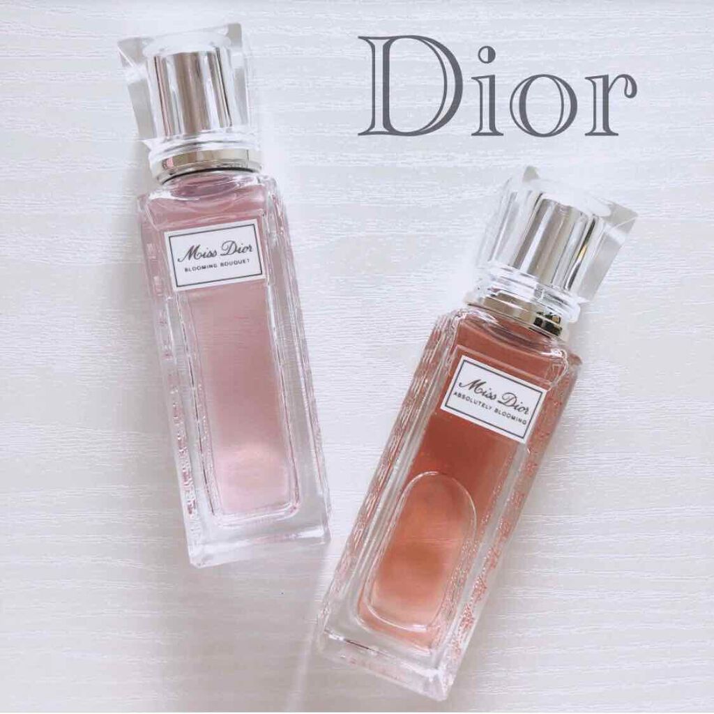 Diorの香水 レディース を徹底比較 ミス ディオール ブルーミング ブーケ ローラー パール他 2商品を比べてみました ミスディオールローラ By むと 代後半 Lips