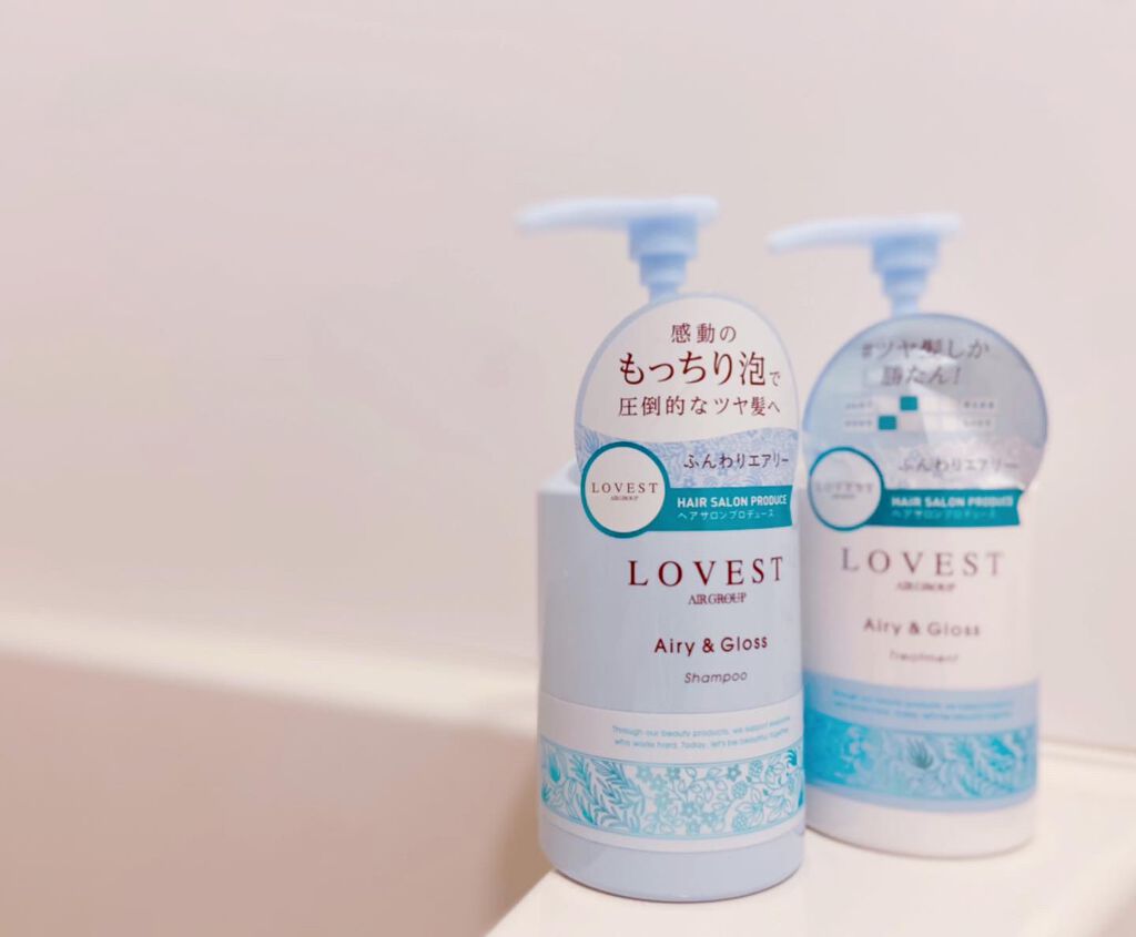 エアリーアンドグロス シャンプー トリートメント Lovest By Air Salon Quality Hair Careの口コミ ドンキホーテ で先行発売されているlov By Rukamaru 脂性肌 Lips