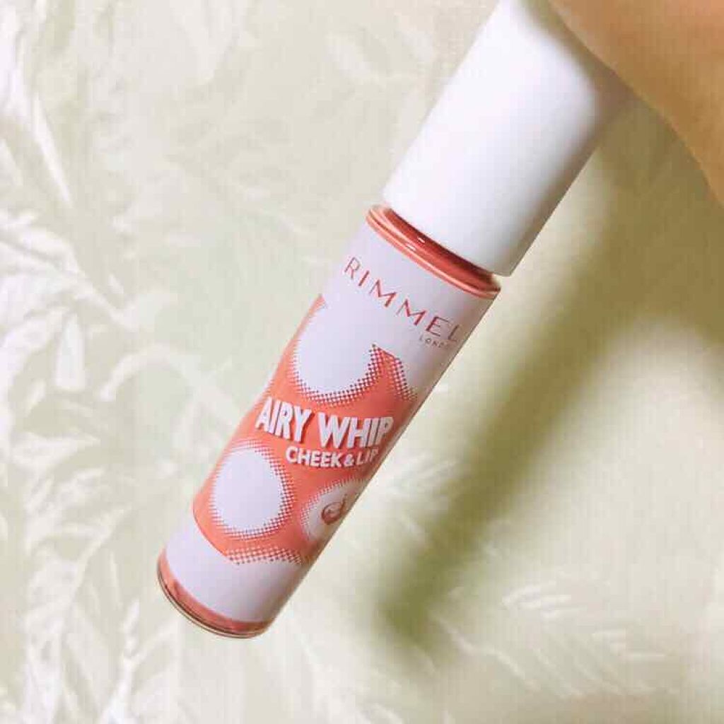 エアリーホイップ チーク リップ リンメルは落ちないのか 色持ちに関する口コミ Rimmel Airywhipcheek By はんぺんまるꪔ Lips