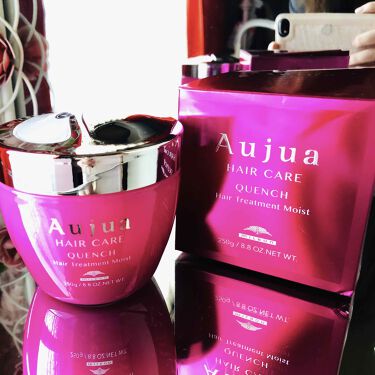 クエンチ ヘアトリートメント モイスト オージュアの口コミ オージュアトリートメントのクエンチモイスト By さわちゃん 混合肌 30代前半 Lips