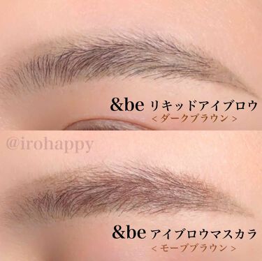 Liquid Eyebrow / & be / Liquid Eyebrow của Iroha ?? Người theo dõi 100% ?