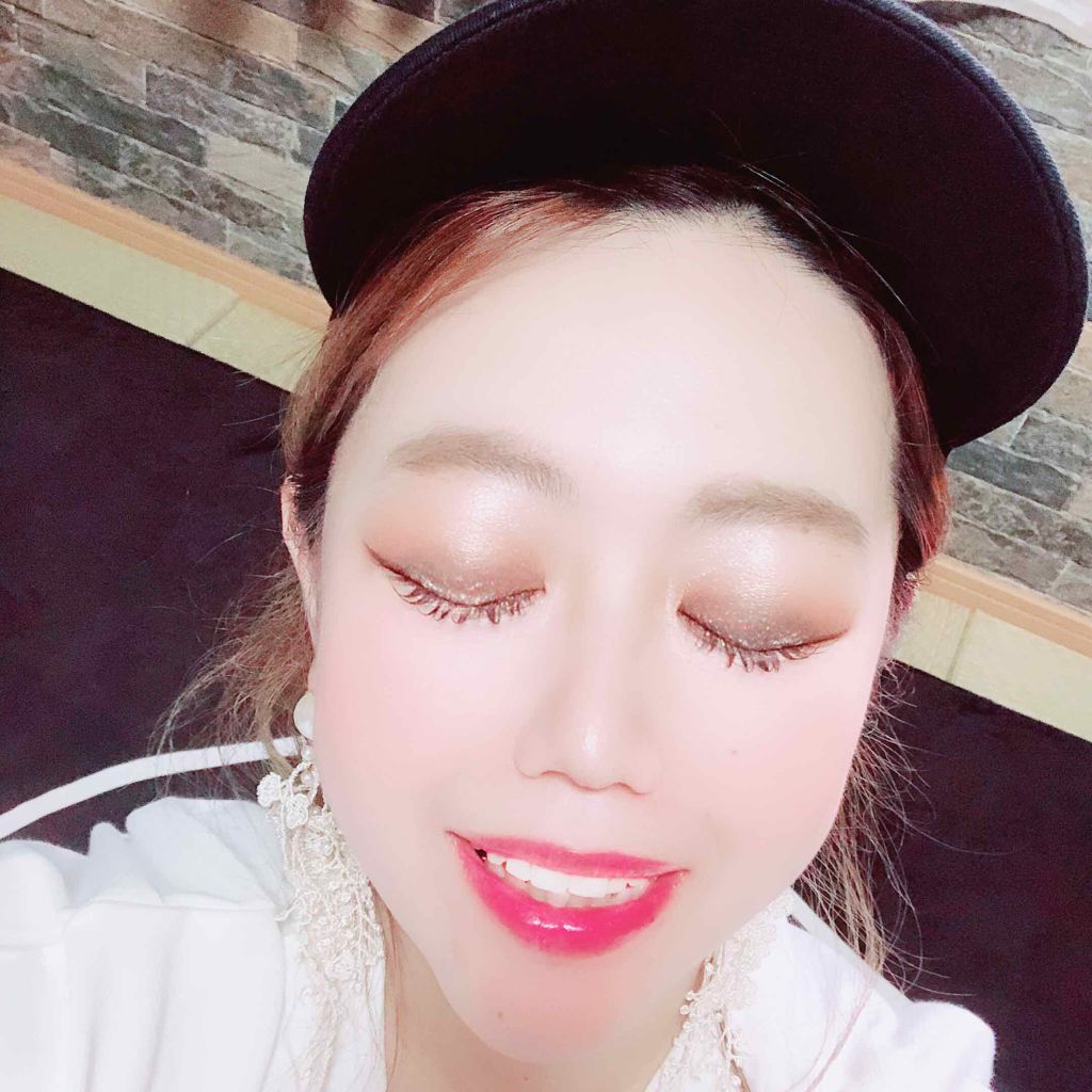 ブラシひと塗りシャドウ オーブの辛口レビュー メイク写真 Aube N16オレンジ系 By ｋａｒｕａ 乾燥肌 30代前半 Lips