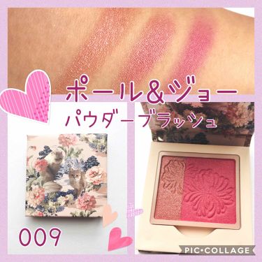 パウダー ブラッシュ 009 ル ヴィニョーブル Paul Joe Beaute ポールアンドジョーボーテ Lips