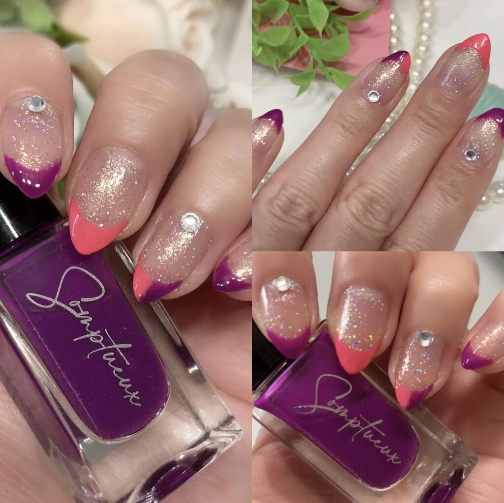 ネイルホリック ネイルホリックを使った口コミ 夏 ネオン キラキラ 夏に使いたくなる By ちゃんみ フォロバ 投稿ある方 普通肌 Lips