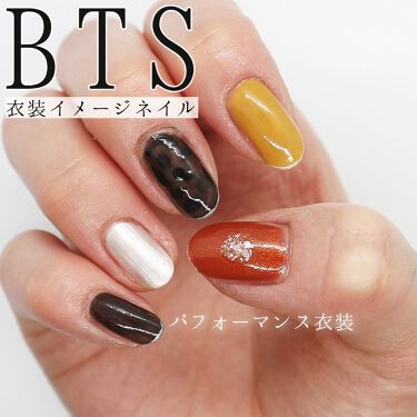 カラフルネイルズ キャンメイクを使った口コミ Bts 衣装イメージネイル𓂃 こんばんは By 𝑚𝑒𝑟𝑐𝑒 Lips