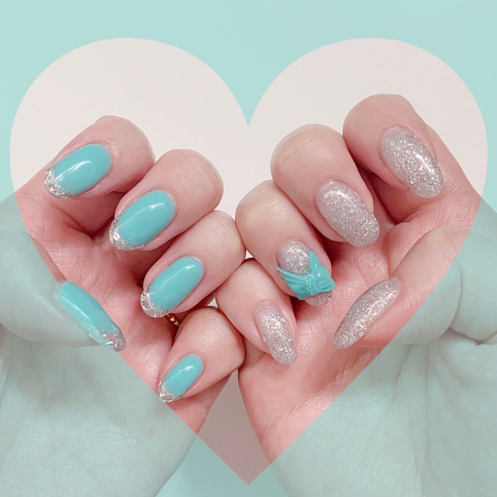 コンパクトジェルライト30 Homeiを使った口コミ ガラスフレンチ 最 By Chiiiinails Lips