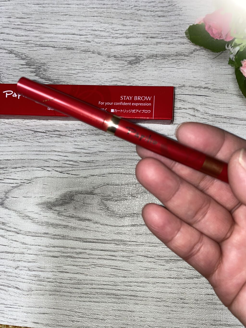 ステイブロウ Papilioの口コミ 落ちない眉が 簡単 きれいに描ける By Pikopiko 乾燥肌 Lips