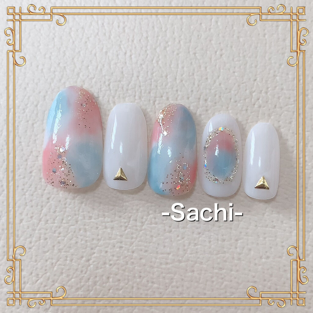 リキュールネイル キャンドゥを使った口コミ エスニックカラーがおしゃれなニュアンスネイ By Sachi 乾燥肌 Lips