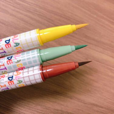 サラダdeフルーツカラーリキッドアイライナー Flortteの口コミ 今回紹介するのは ブリリアントプラスさんの By コスメ垢 お茶 おちゃまる 敏感肌 Lips