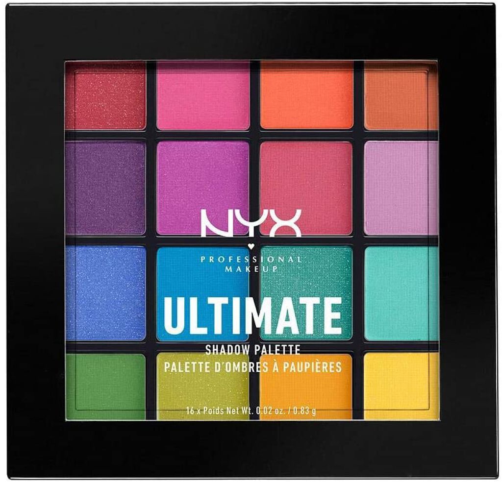 Ut シャドウ パレット 04 カラー ブライト Nyx Professional Makeup ニックスプロフェッショナルメイクアップ Lips