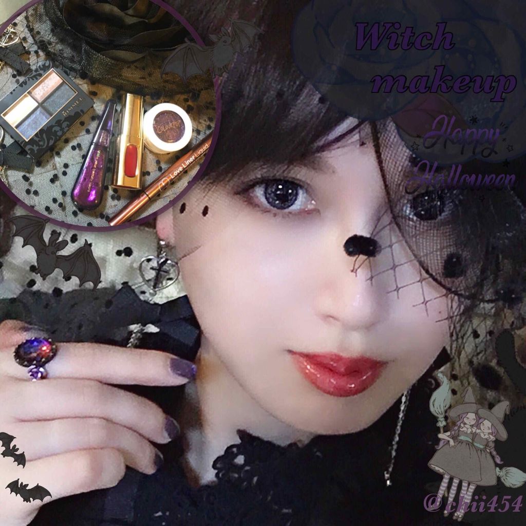 ロイヤルヴィンテージ アイズ リンメルを使った口コミ ハロウィンメイクやってみました テーマは魔 By ちぃ まったり活動 Lips