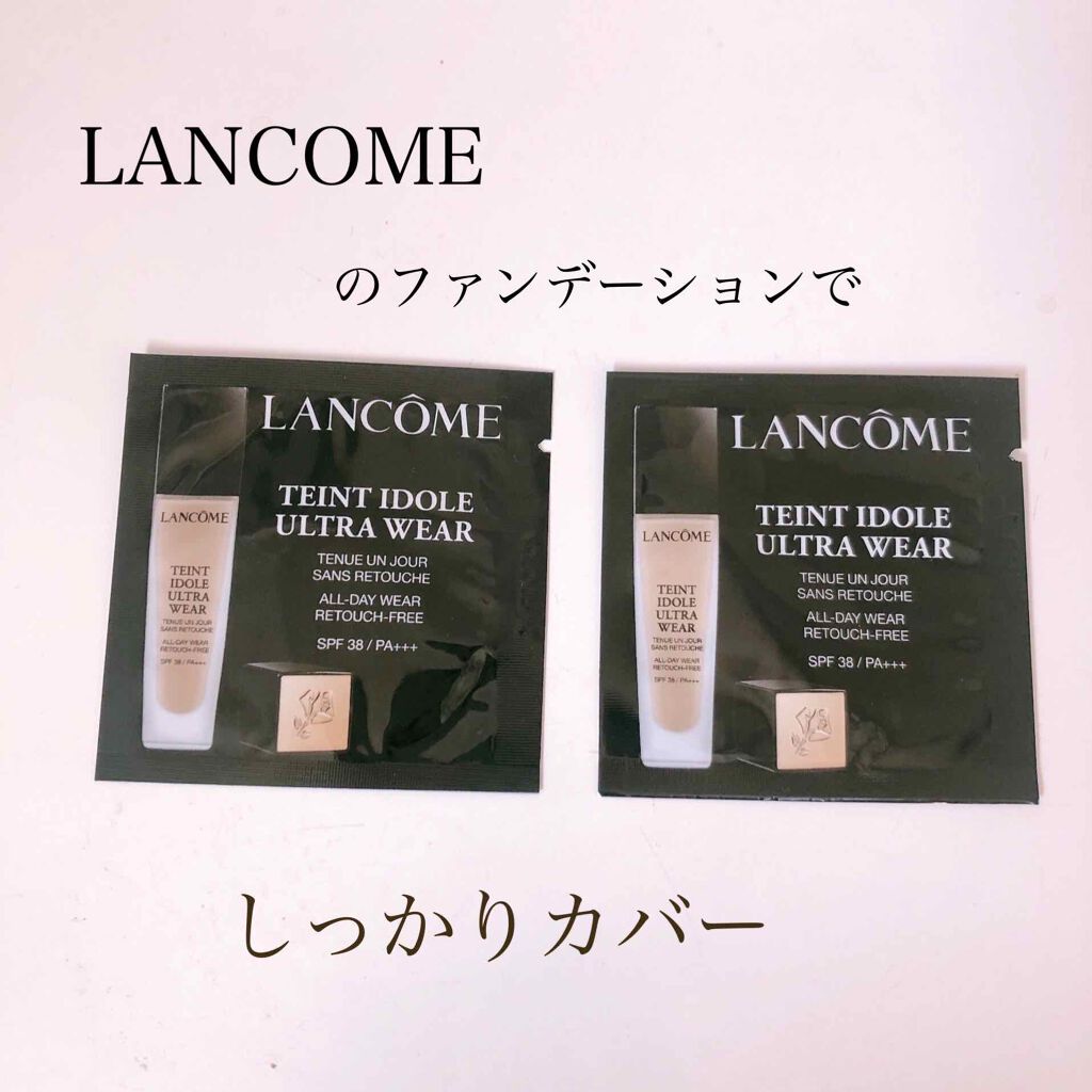 タンイドル ウルトラ ウェア リキッド Lancomeの口コミ ランコムのファンデーションお試ししてみまし By Mimi ほぼフォロバします 混合肌 Lips