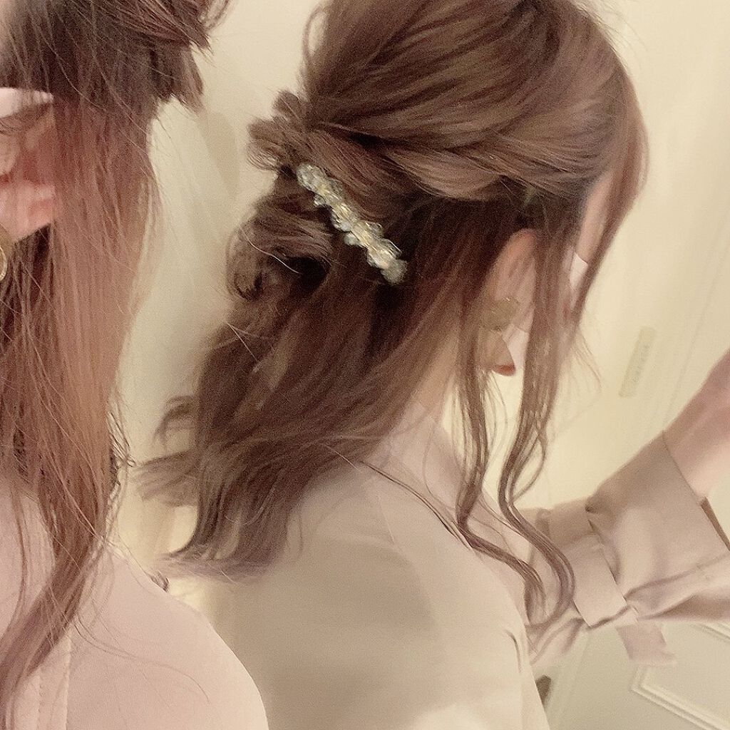 N ニュアンスヘアスプレー 3 N の口コミ ヘアアレンジ 今日はダイソーのヘアバレッタ By マイメロディ 乾燥肌 代前半 Lips