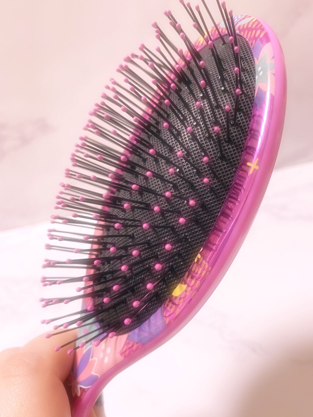 オリジナルデタングラーブラシ ウェットブラシを使った口コミ ドンキ徘徊中の出会い ジャスミンとピンクが By Mii フォロバ100 敏感肌 30代前半 Lips