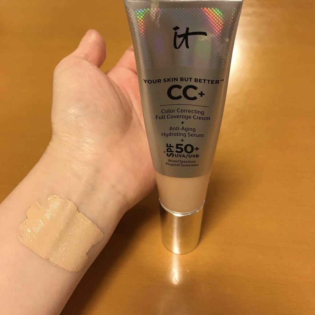 Cc クリーム With Spf50 It Cosmeticsの口コミ イットコスメティクスyourskinbut By えるも 乾燥肌 30代前半 Lips