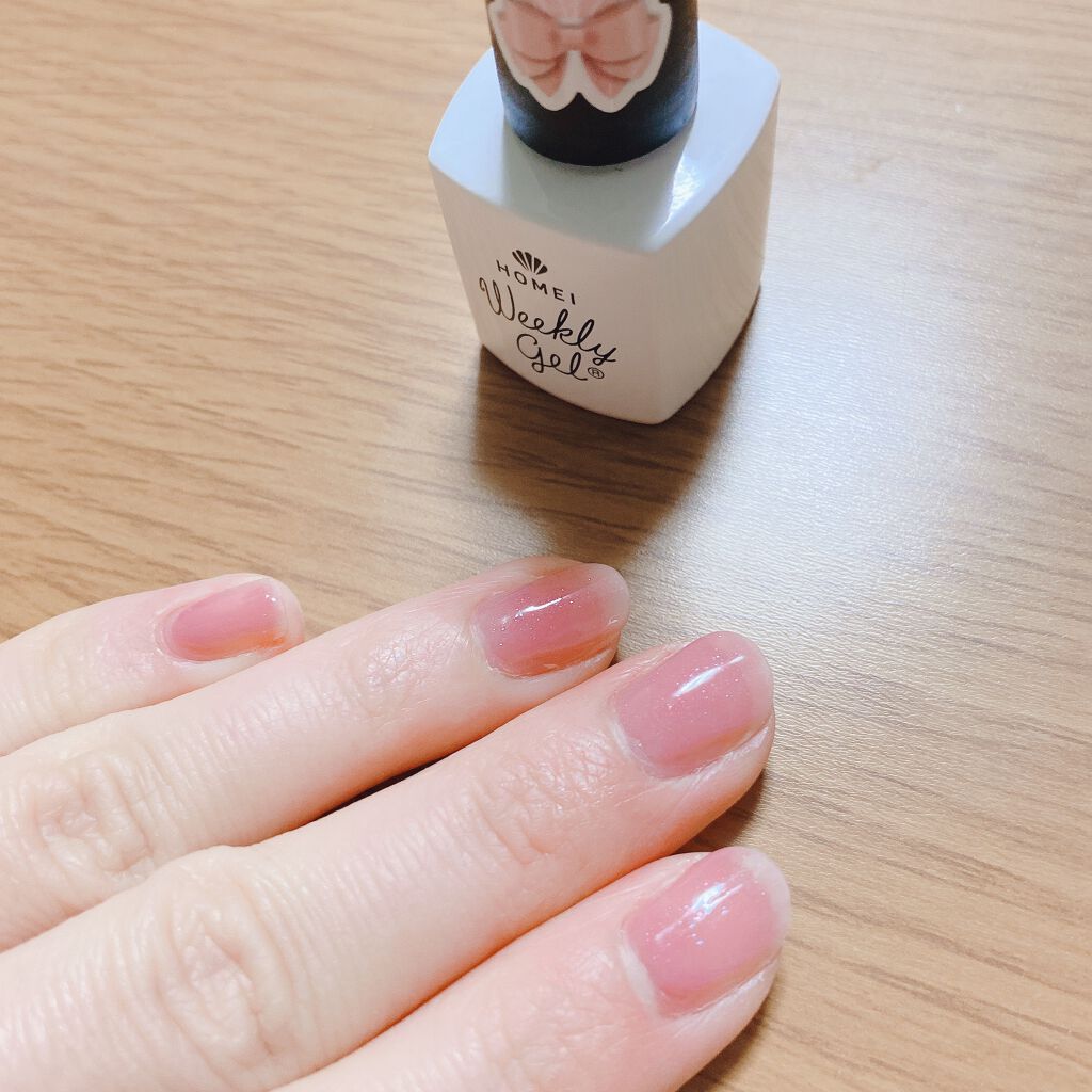21年冬新作マニキュア ウィークリージェル Homeiの口コミ Homeiウィークリージェルne 142 By 唯香 乾燥肌 30代前半 Lips