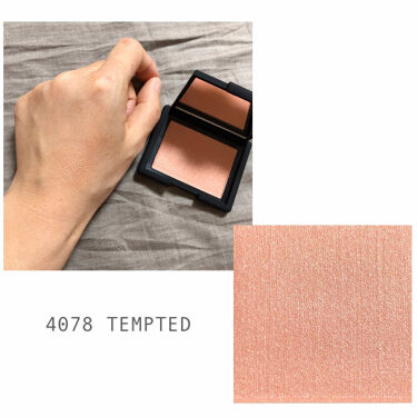 新色レビュー ブラッシュ Narsの人気色を比較 Nars ブラッシュ 4078tempt By 𝕐𝕌𝕌 敏感肌 30代前半 Lips