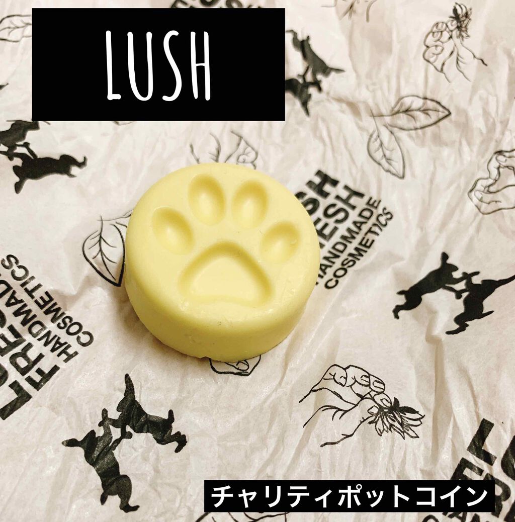 チャリティポット ラッシュを使った口コミ Lush チャリティポットコイン Lus By だみゐ ﾅﾆｶﾉ ﾊﾞｹﾓﾉ アトピー肌 10代後半 Lips