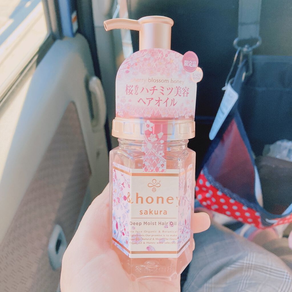 限定ヘアオイル ディープモイスト 限定チェリーブロッサム ヘアオイル Honeyの口コミ ロフトで見つけました 限定品だったので即買 By ころね 普通肌 Lips
