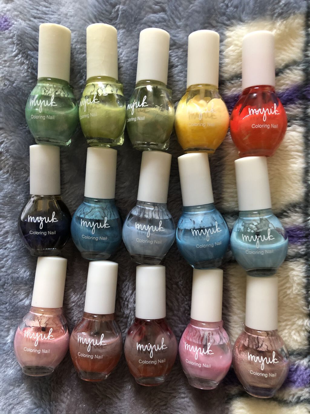 カラリングネイル ミュークの口コミ 廃盤祭 ミューク パール系が結構偏光ぽいの By Colour Holic 混合肌 Lips