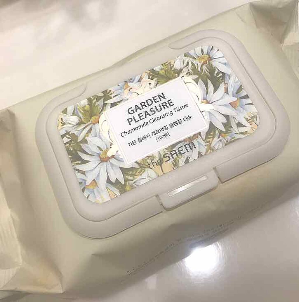 Gcクレンジングティッシュ The Saemの口コミ Gcクレンジングティッシュ Thesam By 混合肌 代前半 Lips