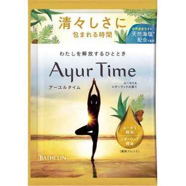 Ayur Time(アーユルタイム) ユーカリ&シダーウッドの香り 40g