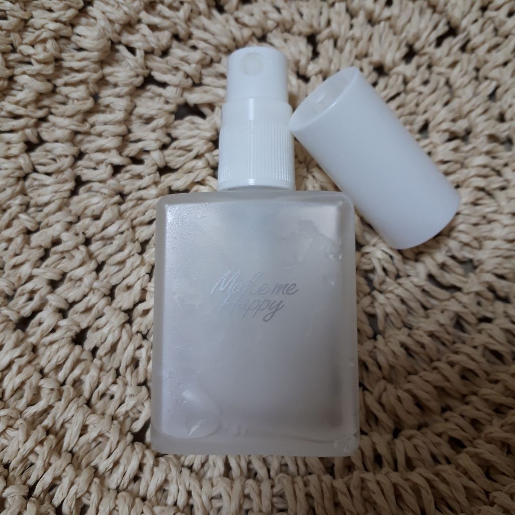 メイクミーハッピー フレグランスミスト キャンメイクの口コミ すりガラス風ボトルが可愛い キャンメ By もにょ Lips