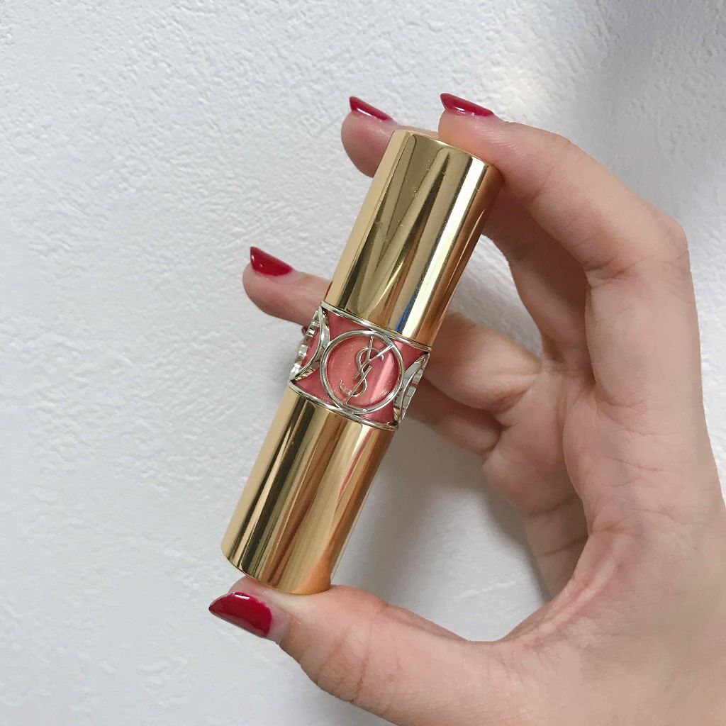 ルージュ ヴォリュプテ シャイン Yves Saint Laurent Beauteの口コミ 15のお色です サーモンピンクみたいな By あり 乾燥肌 Lips