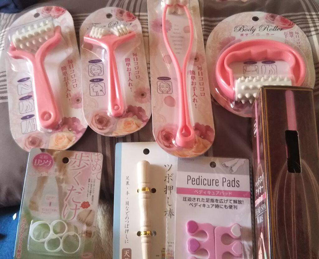 ボディローラー キャンドゥを使った口コミ キャンドゥ購入品本当に最近疲れてむくみがひ By Lips