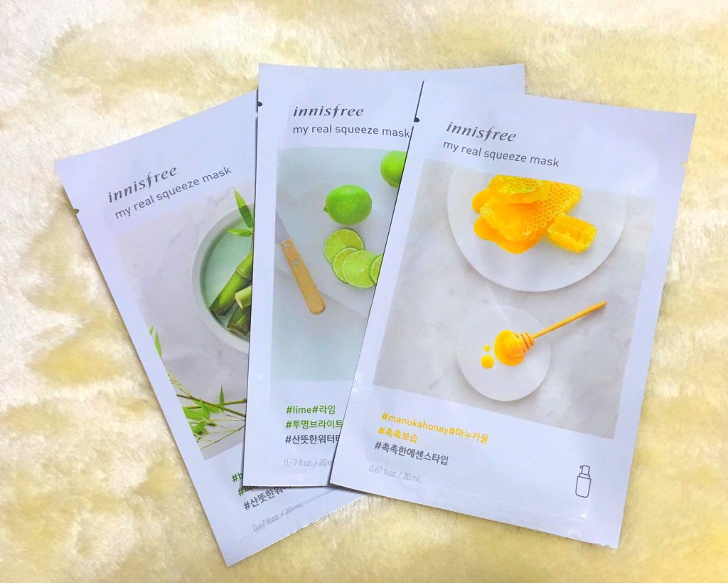 マイリアル スクイーズ マスクシート Innisfreeの口コミ 新大久保に寄った時にたまたま発見して購入 By ちよこ 敏感肌 代後半 Lips