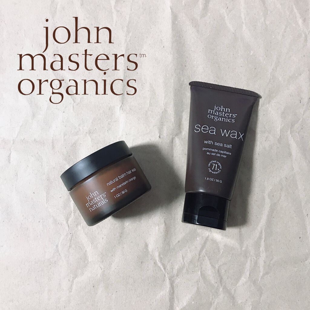 ナチュラルバームヘアワックス John Masters Organicsを使った口コミ Johnmastersorganicsナチ By こやコスメ 混合肌 30代前半 Lips