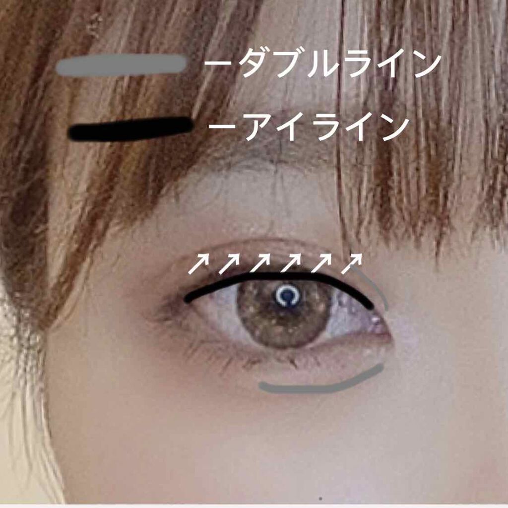 ▶目頭を意識したアイメイク