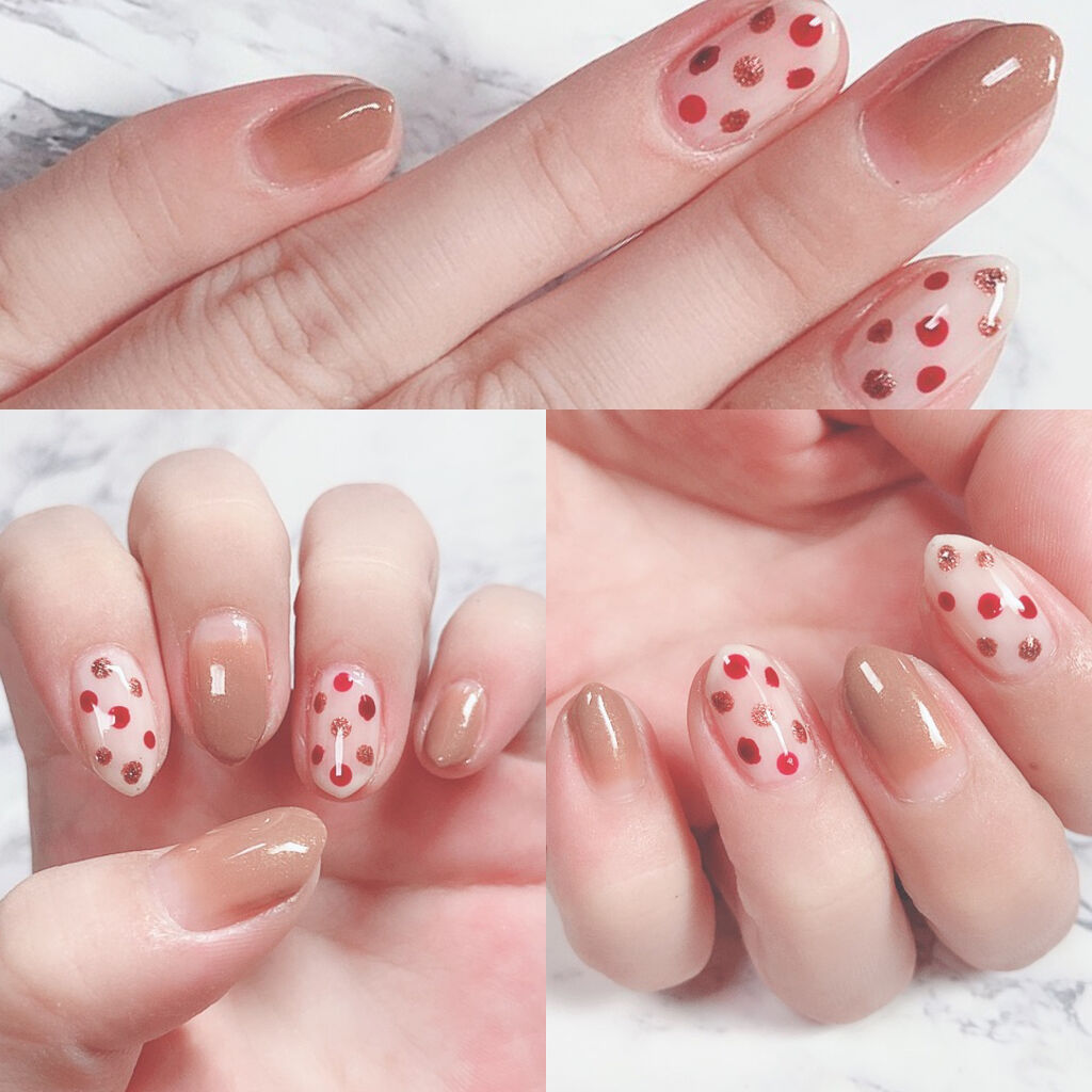 ナチュラルネイルカラーn デュカートを使った口コミ 大人のドットネイル 久々にドットネイルし By ゆき姉 多忙 敏感肌 Lips