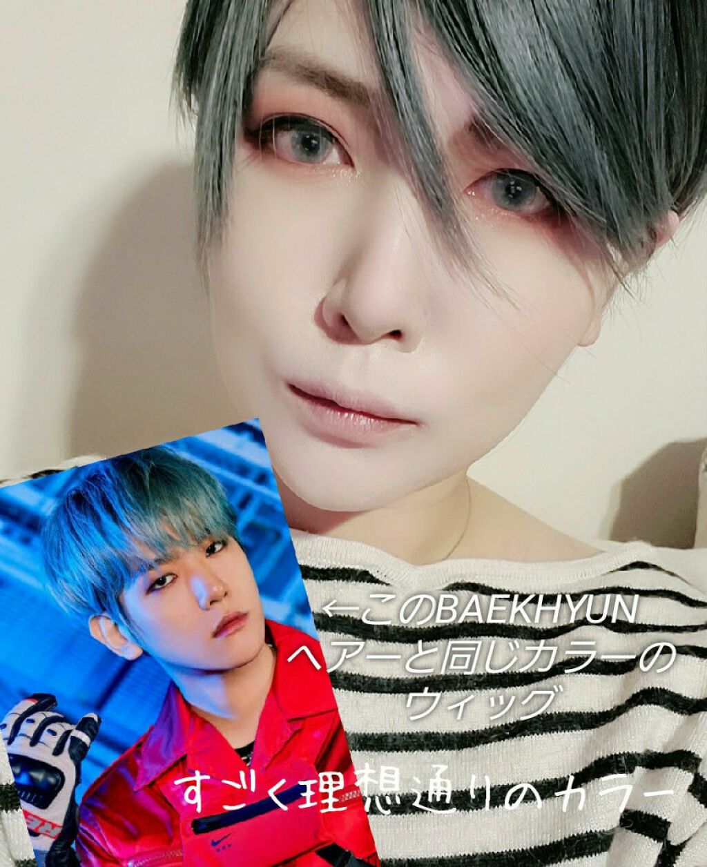 年秋新作パウダーアイシャドウ グリッタープリズム シャドウ Misshaの口コミ 久しぶりに 男装メイク ビジュアル系 By まっきぃ 混合肌 30代後半 Lips