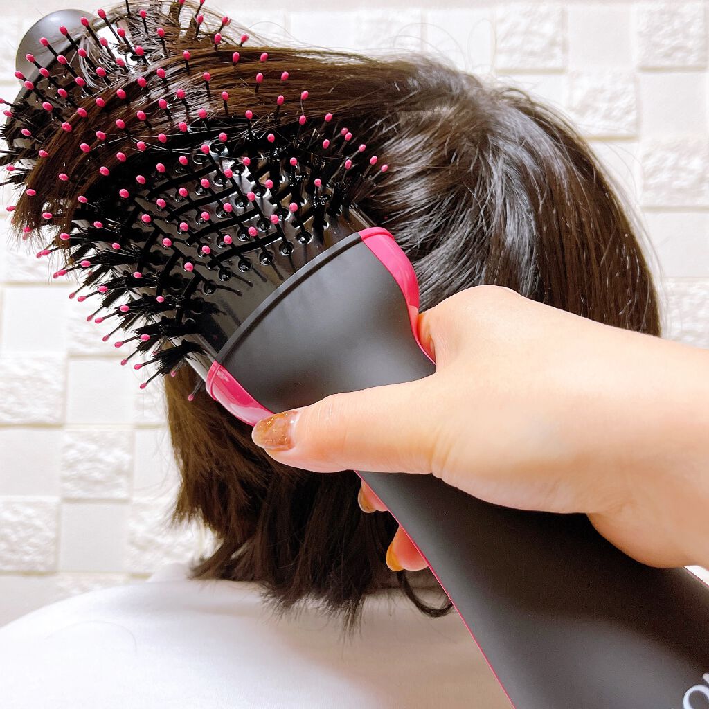 ボリューマイザーヘアードライヤーブラシ Revlonの口コミ 乾かす機能 スタイリングが全部一緒に出 By ペリエ 敏感肌 30代前半 Lips