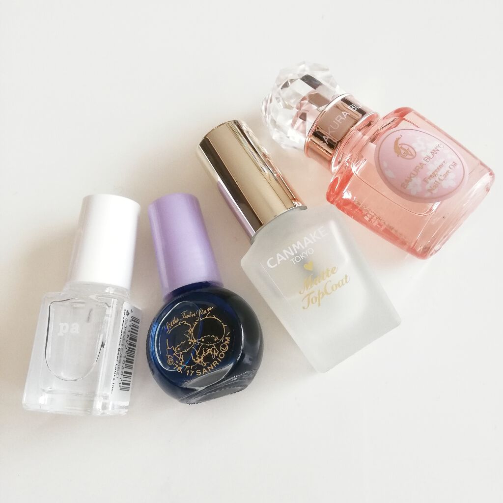 カラフルネイルズ キャンメイクを使った口コミ すりガラスネイルやったよ ずっと挑戦した By 依桜 乾燥肌 30代前半 Lips