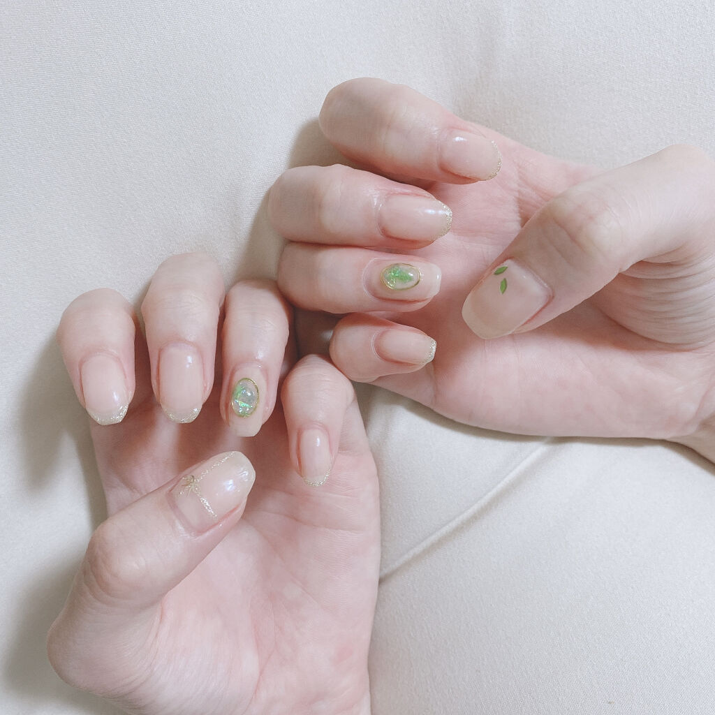 ネイルシール キャンドゥを使った口コミ 宝石ネイル 前のくまちゃんネイルが寿命で By Sea 投稿者フォロバ 敏感肌 代前半 Lips