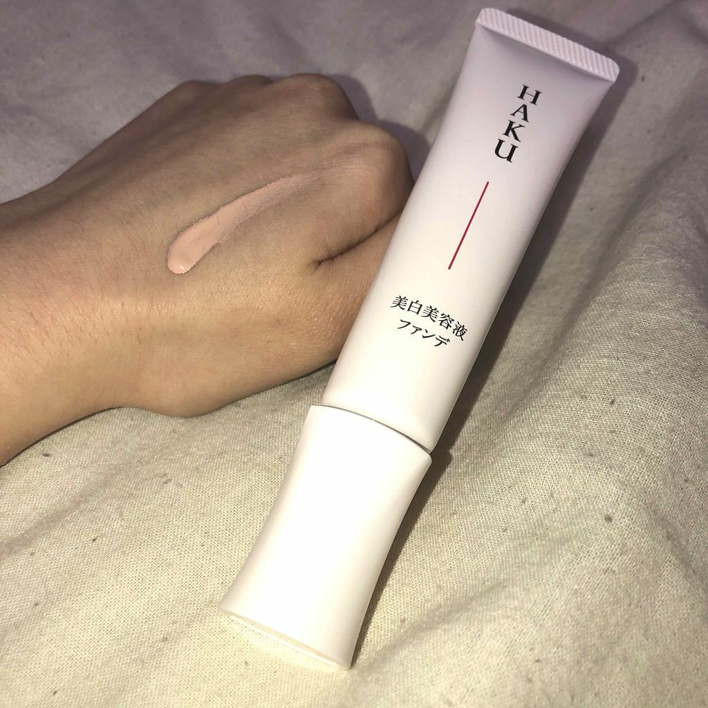 薬用 美白美容液ファンデ Hakuの人気色を比較 Haku薬用美白美容液ファンデ オークル By ヨニ 乾燥肌 代前半 Lips