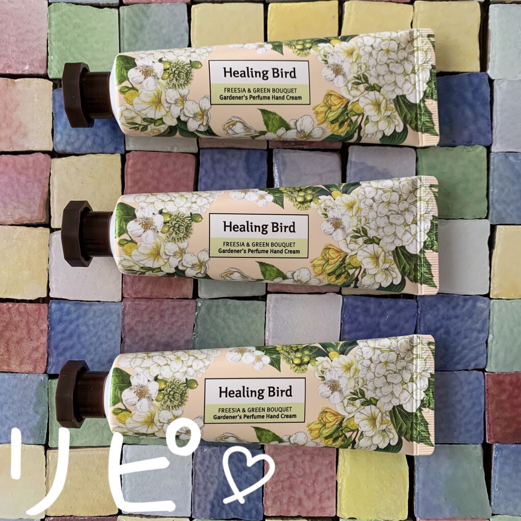 ガーデナーズ パフューム ハンドクリーム Healing Birdの口コミ まるでお花屋さんの香り ﾟリピしま By Sacha Lips Agm 混合肌 Lips