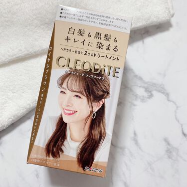 クリアリーカラー 白髪用 クレオディーテの口コミ ダリヤさんから出ているクレオディーテ クリ By あずみ 乾燥肌 30代前半 Lips