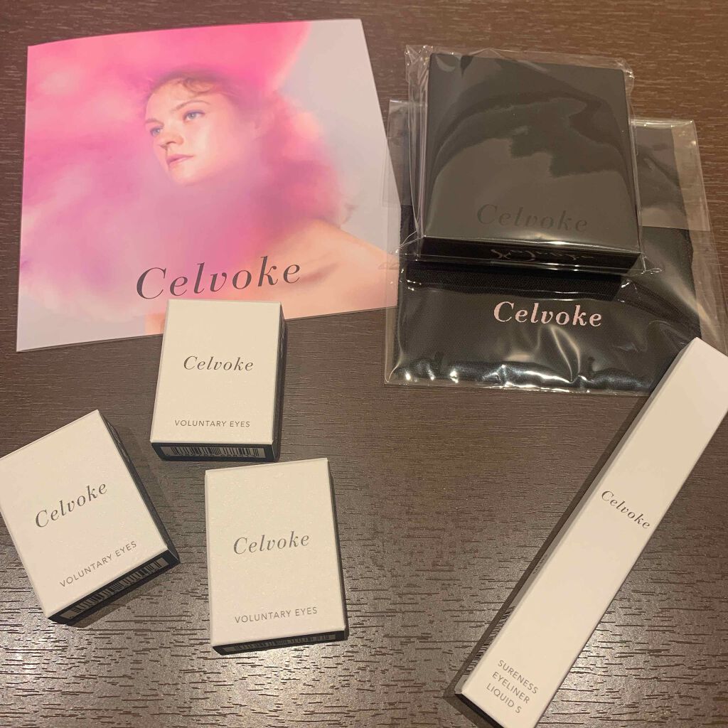 セルヴォーク ヴォランタリー アイズ Celvokeを使った口コミ ピンク とパープル の色味が可愛い By Mary 敏感肌 代後半 Lips