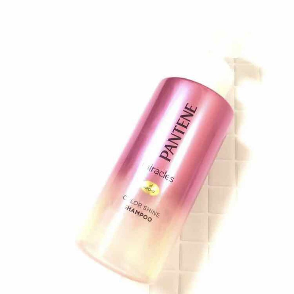 ミラクルズ カラーシャイン シャンプー トリートメント パンテーンの口コミ ピンクのボトルがかわいいパンテーンのカラー By Momoko 敏感肌 Lips