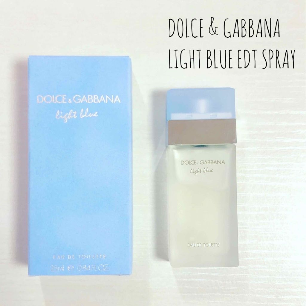 ライトブルー オードトワレ Dolce Gabbana Beautyの口コミ 匂いは私の好きな 柑橘系レモン系の爽やかな By 一重 奥二重のぷるむ 混合肌 代前半 Lips