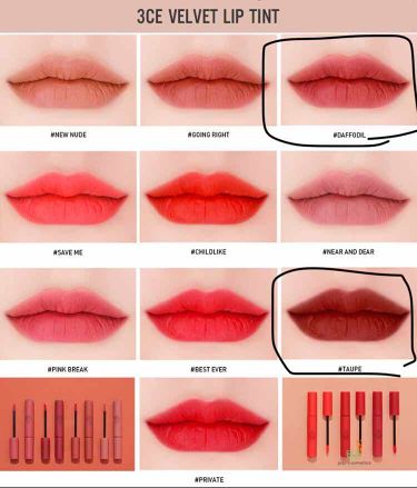 Velvet Lip Tint 3ceは落ちないのか 色持ちに関する口コミ 初投稿です 思ったことをそのまま書いてい By 普通肌 10代後半 Lips