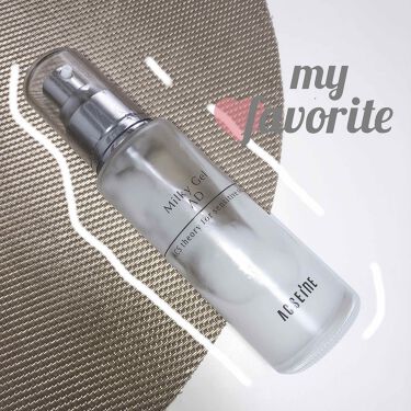 ミルキィジェル ａｄ Acseineのリアルな口コミ レビュー Lips