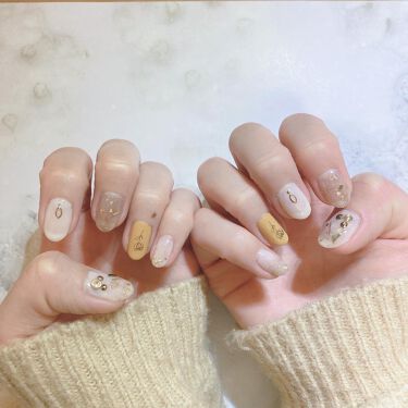 しずくネイルシール キャンドゥを使った口コミ なんちゃってディズニー気分ネイル ずっとネ By もも 代後半 Lips