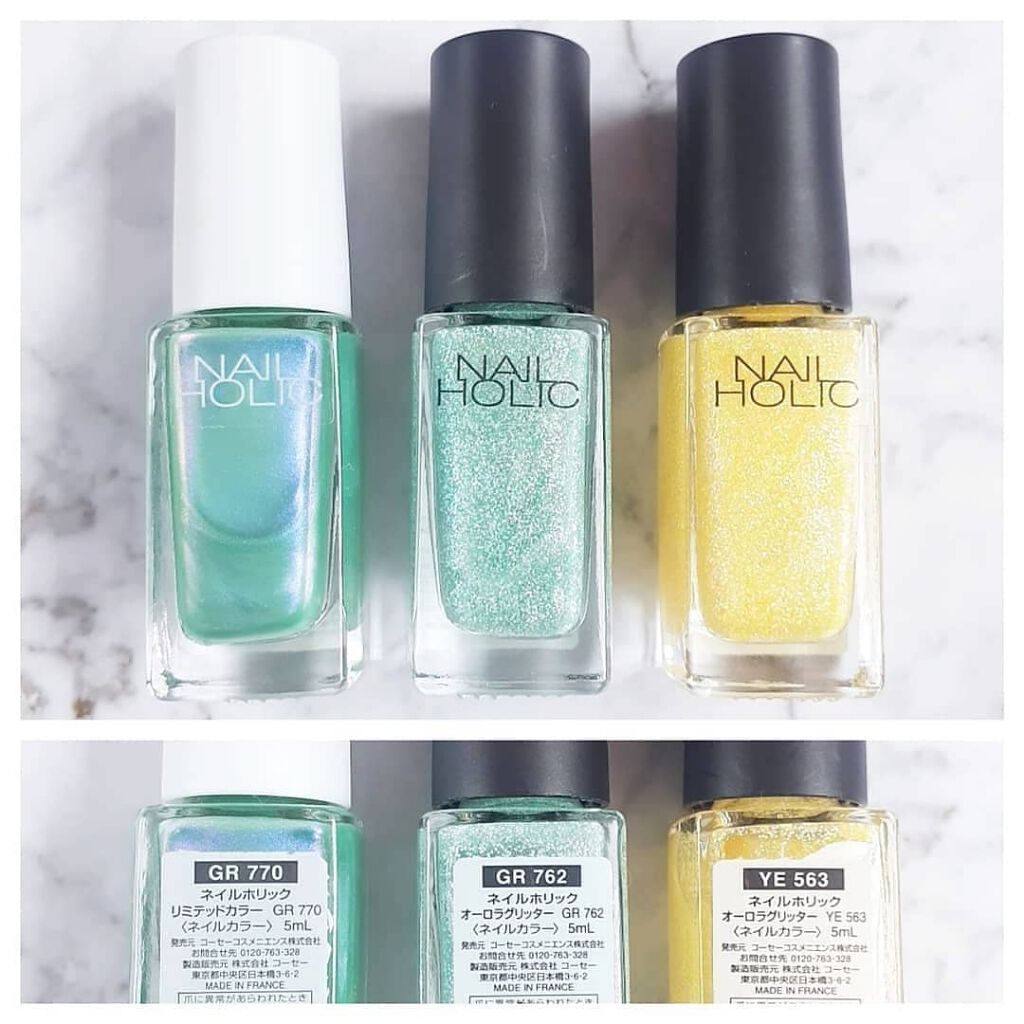 限定マニキュア ネイルホリック ネイルホリックの口コミ 今回のネイルのテーマはボタニカル ネイル By さとち Satochi09 混合肌 Lips