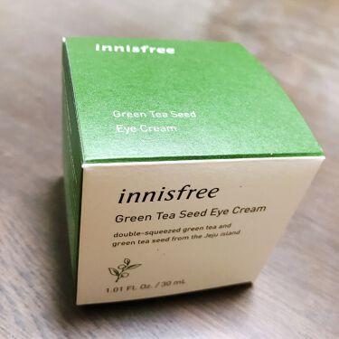 グリーンティー シード アイクリーム Innisfreeのリアルな口コミ レビュー Lips