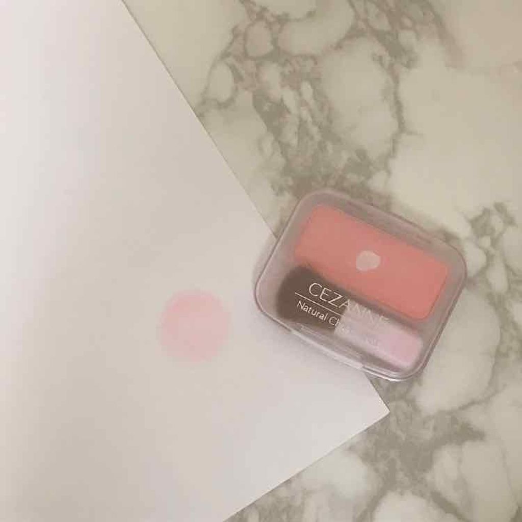 ナチュラル チークn Cezanneの口コミ ミナです 底見えコスメ セザンヌのナチュラ By ミナ アトピー肌 10代後半 Lips